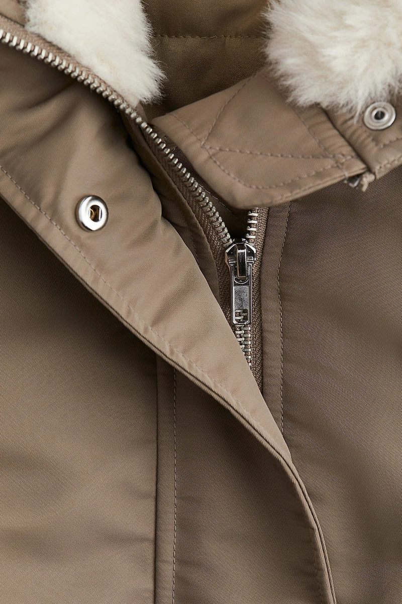 Blouson d'aviateur grande taille