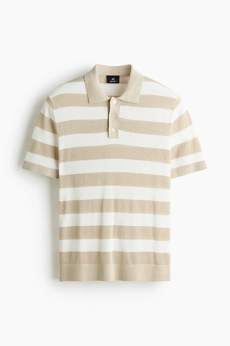 Regular-Fit Knit Polo Shirt