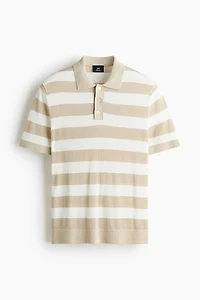Regular-Fit Knit Polo Shirt