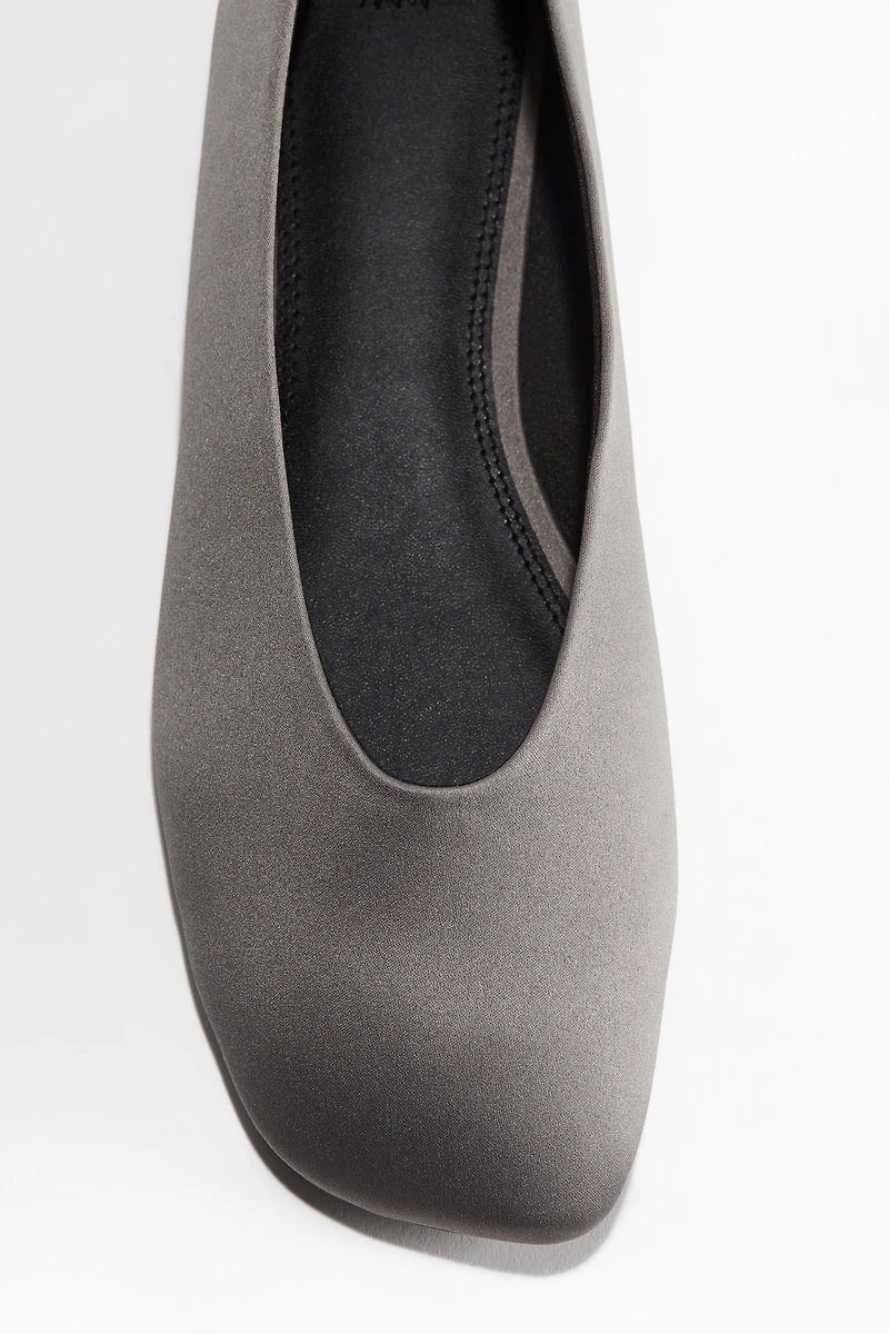 Satin Ballet Flats