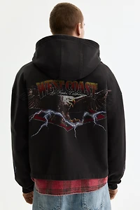 Oversized Boxy Hooded Jacket