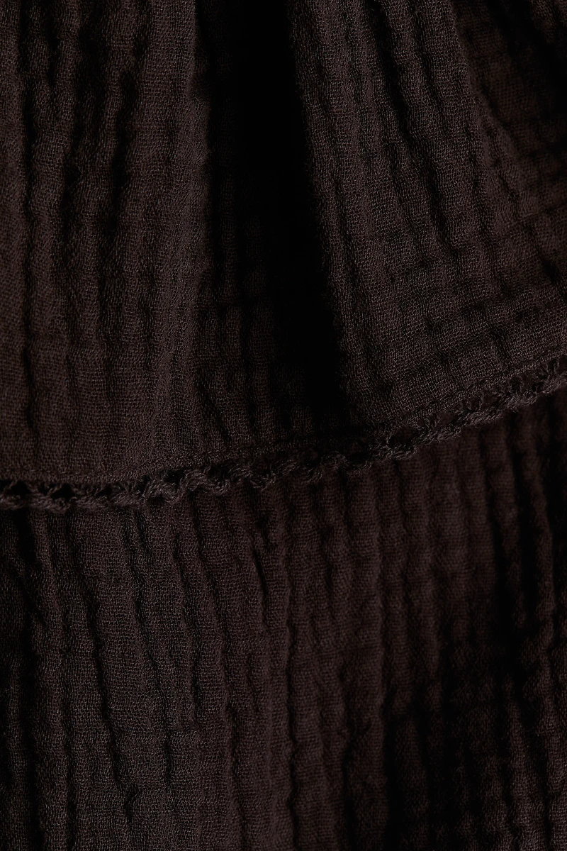 Tiered Muslin Skirt