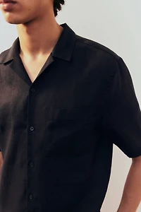 Regular-Fit Linen Resort Shirt
