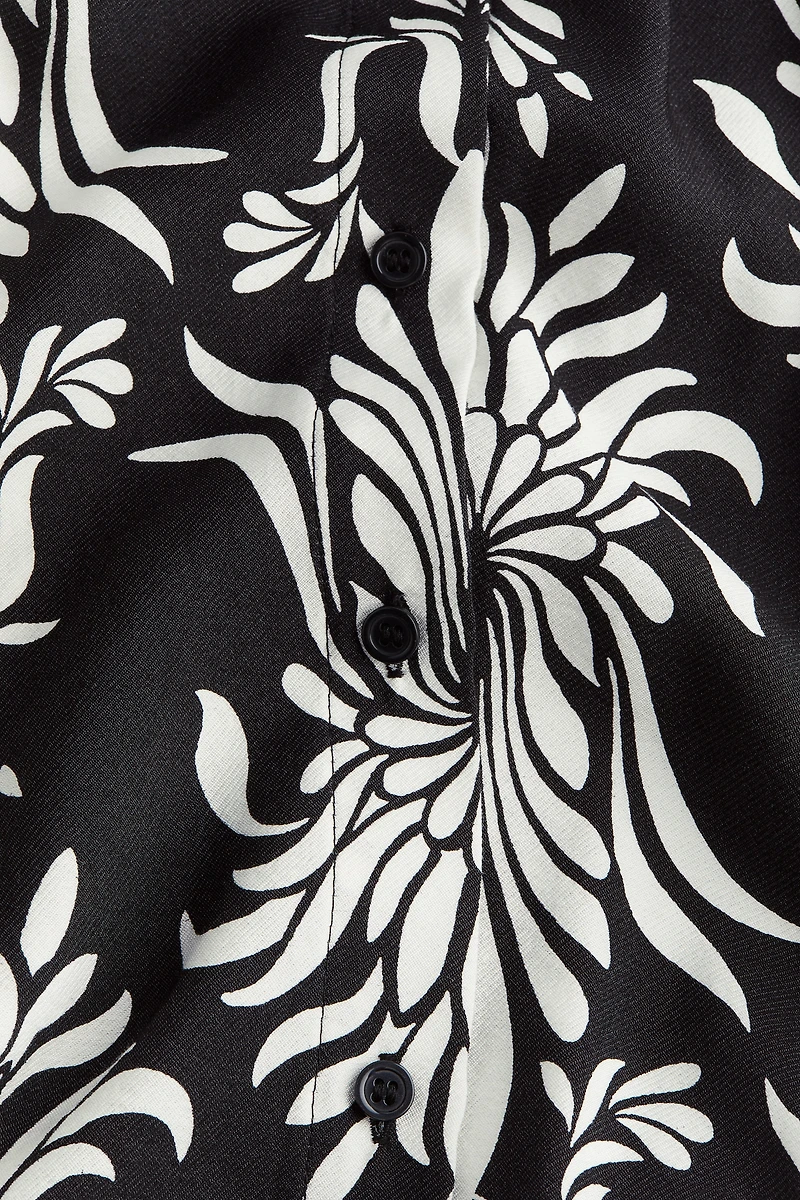 Robe midi avec col