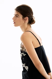 Embroidered Cotton Pajamas