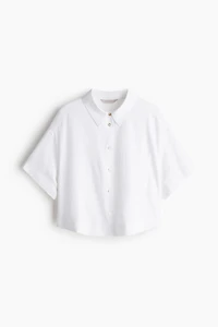 Chemise en lin mélangé