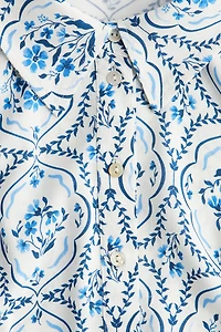 Tie-belt Shirt Dress