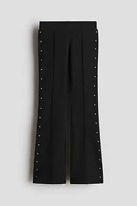 Studded Flared Leggings