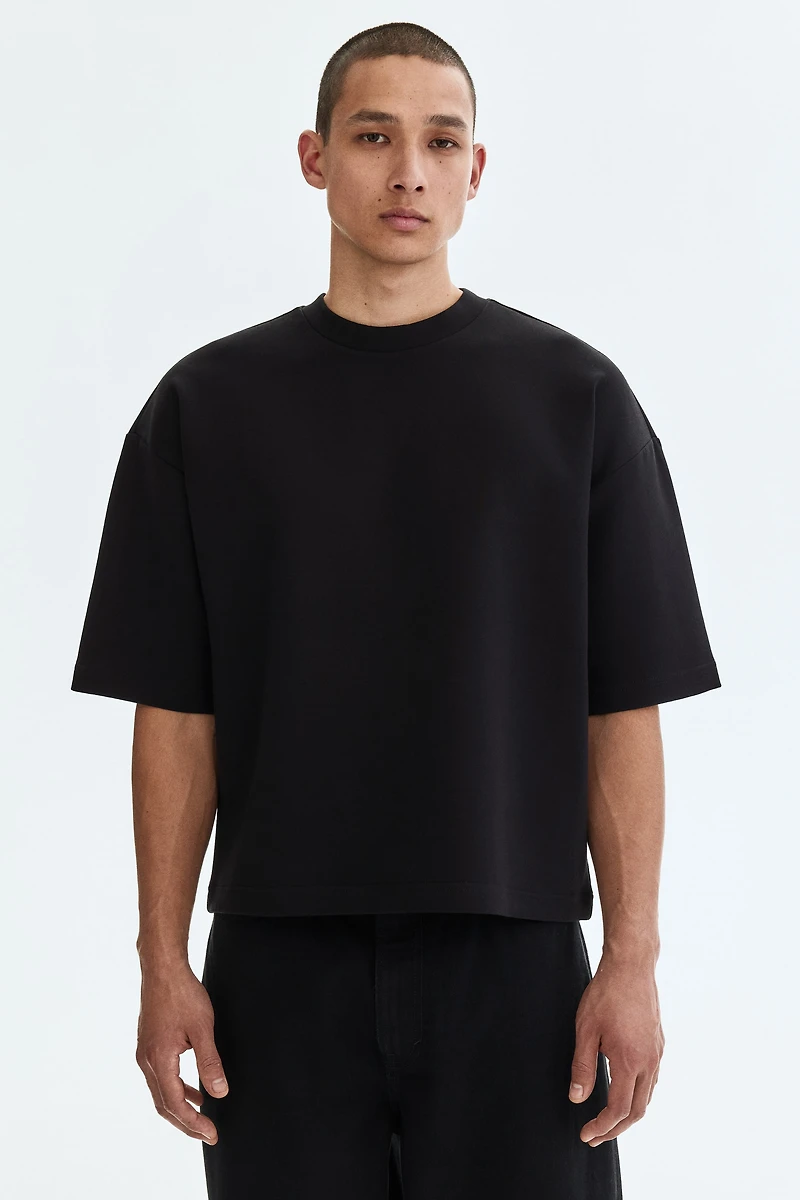 Oversized-Fit Scuba T-Shirt