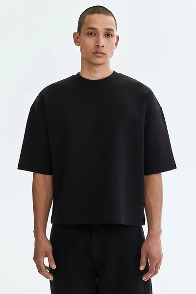 Oversized-Fit Scuba T-Shirt