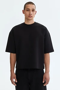 Oversized-Fit Scuba T-Shirt