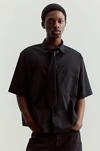Oversized Short-Sleeved Shirt
