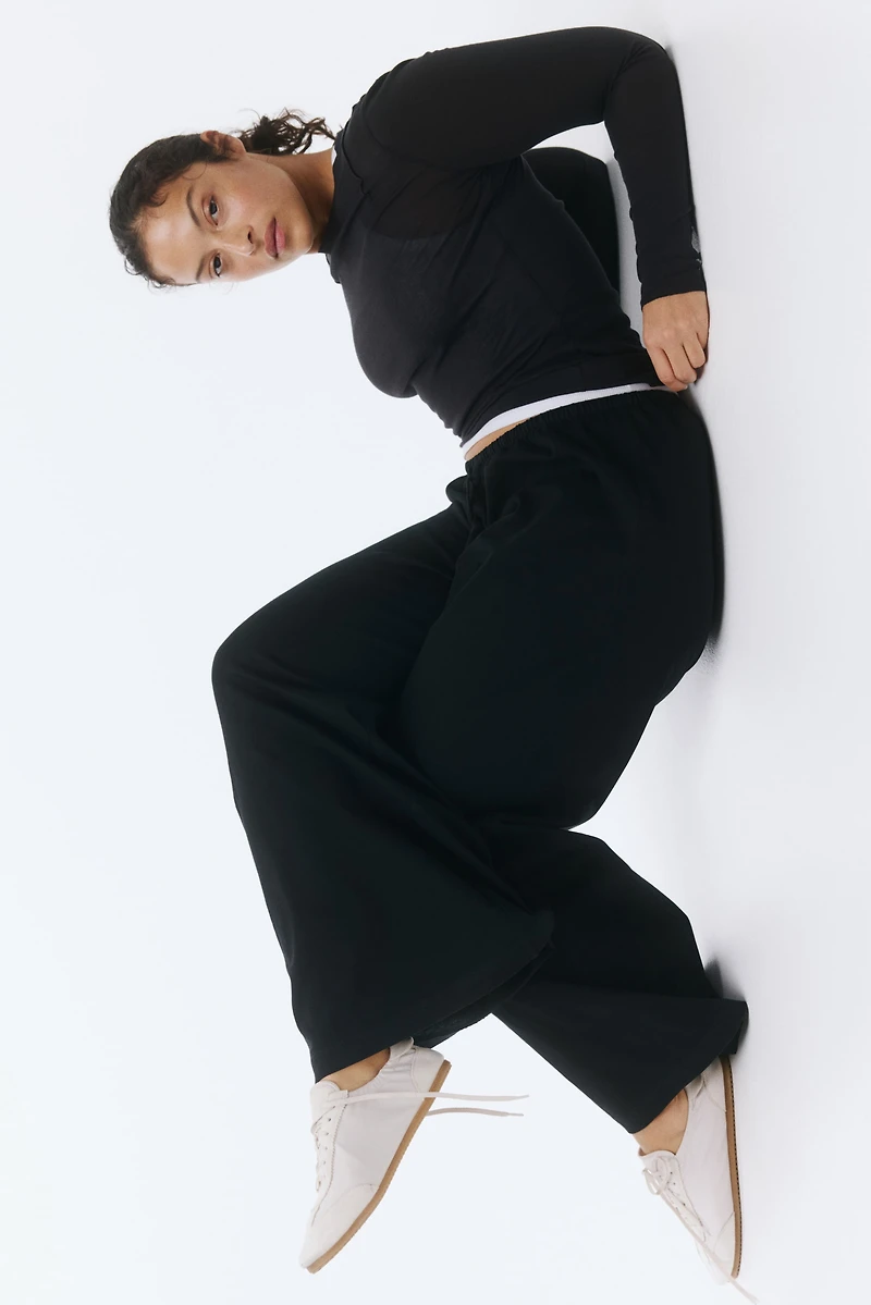 Cotton Drawstring Pants