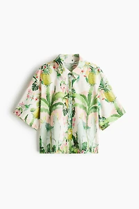 Patterned Cotton Shirt