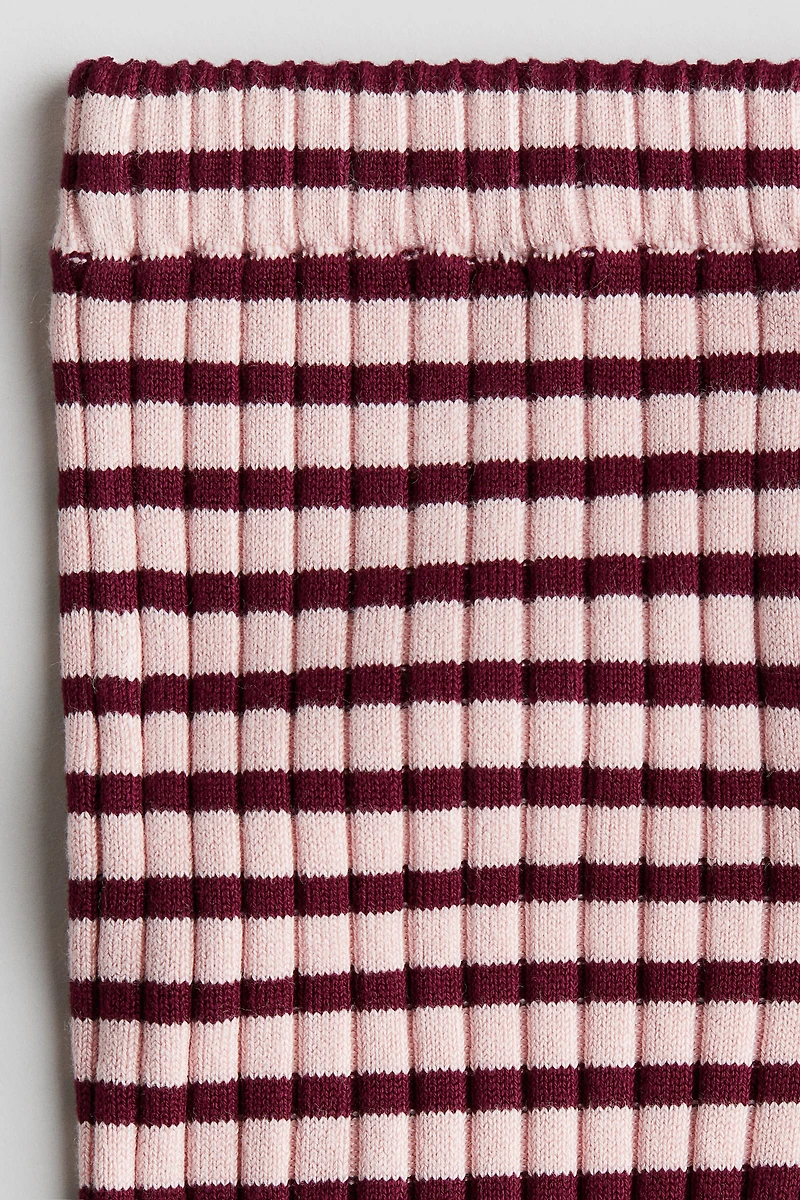 Legging côtelé
