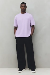 Boxy-Fit Washed T-Shirt