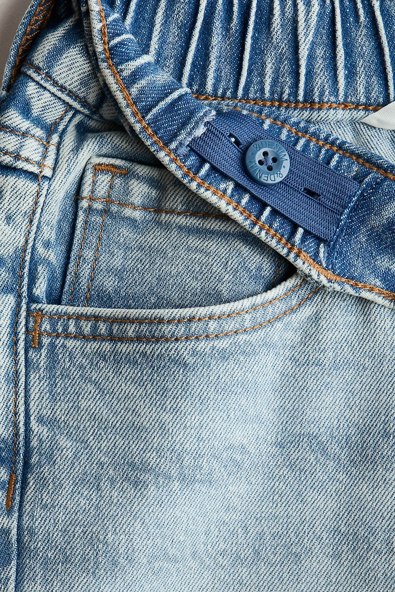 Relaxed-Fit Denim Shorts