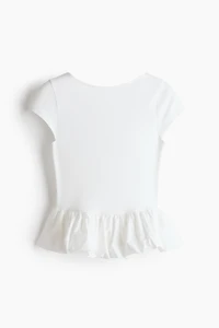 Ponte Bubble-Hem Top