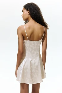 Satin Strappy Dress