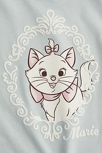 Cotton T-Shirt with Printed Motif