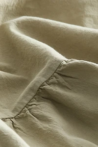Linen-Blend Bedspread