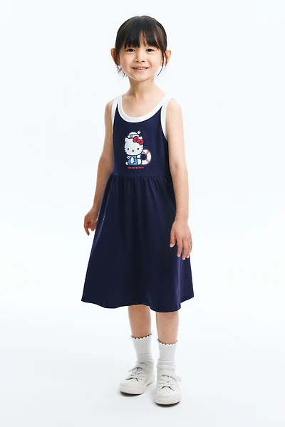 Robe imprimée en coton