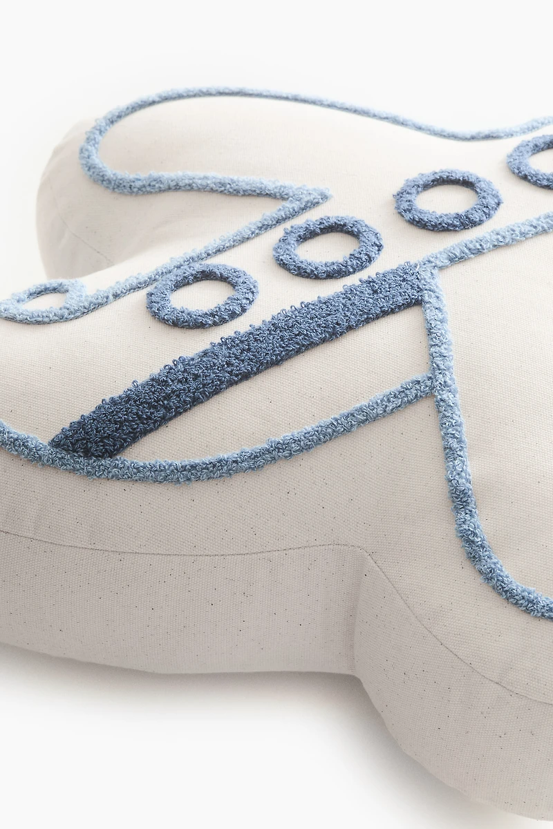 Canvas Airplane Cushion