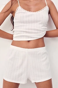 Cotton Pointelle Pajamas