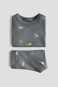 Snug Fit Cotton Jersey Pajamas