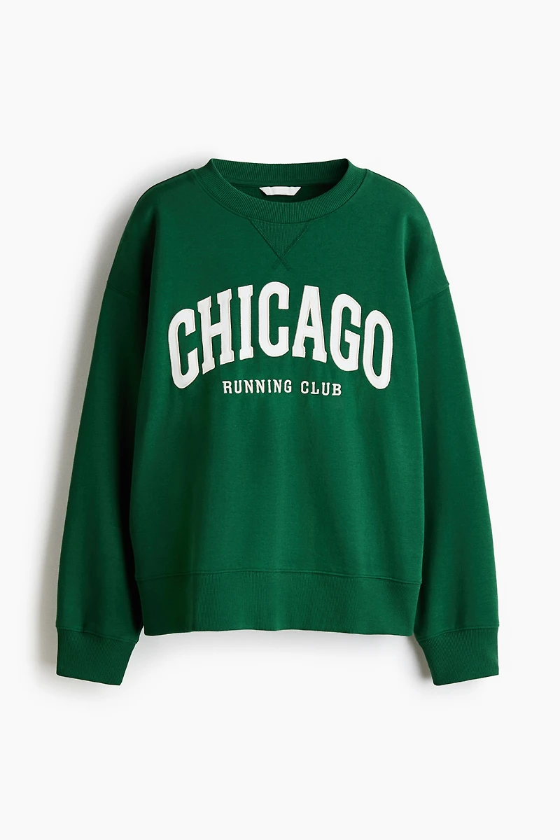 Sweatshirt with Motif