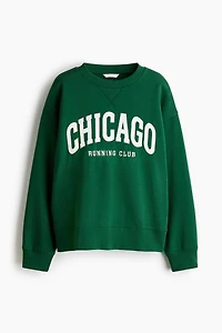 Sweatshirt with Motif