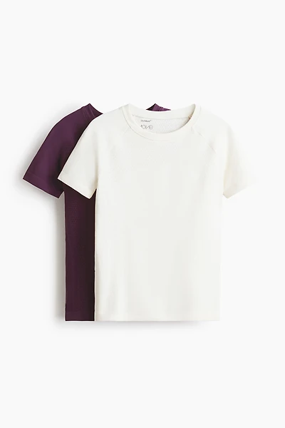 Lot de 2 hauts sport sans couture DryMove🅪