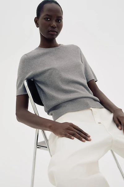 Fine-Knit Top