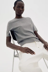Fine-Knit Top