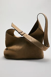 Suede Shoulder Bag