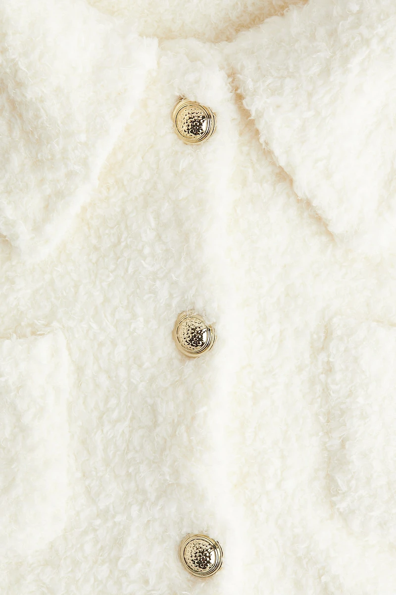 Gilet à manches courtes en polar