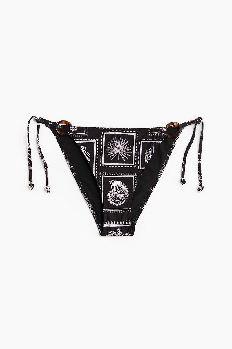 Tie tanga bikini bottoms