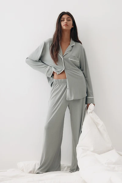 Viscose-Blend Pajamas