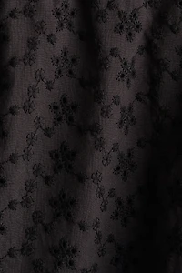 Short taille haute avec broderie anglaise