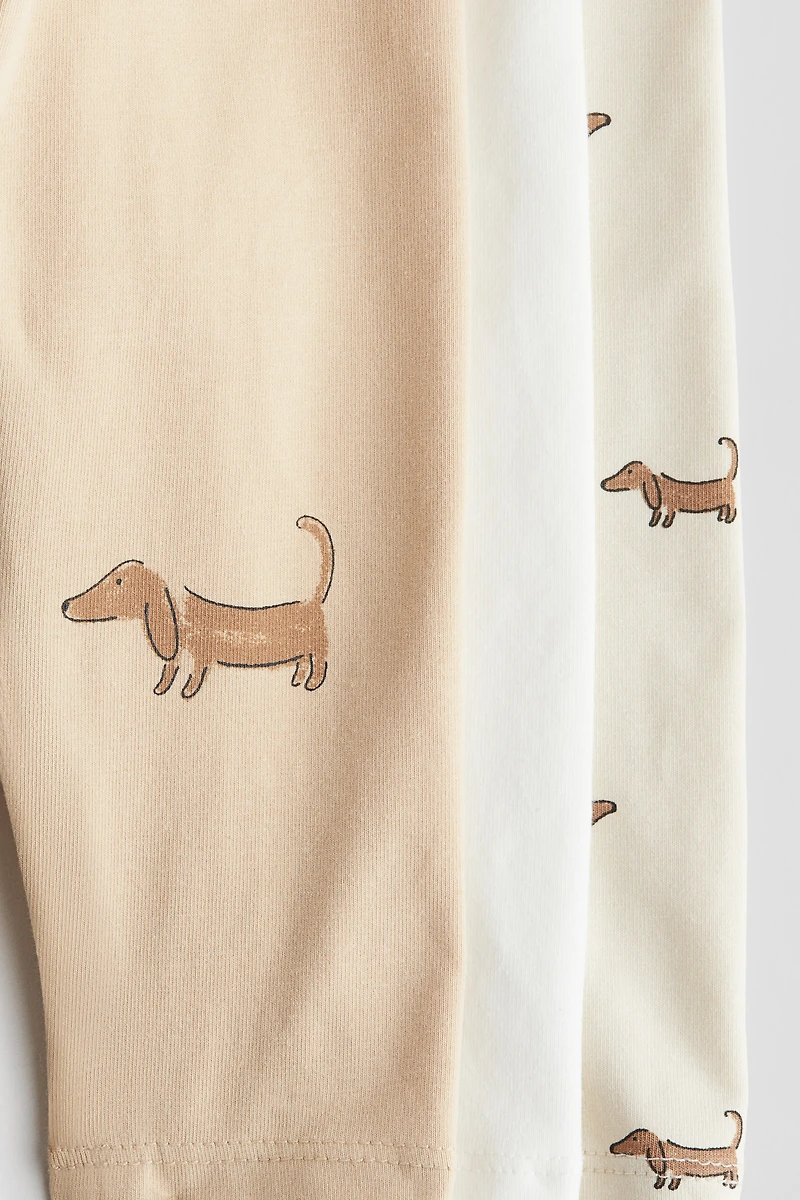 3-pack Cotton Jersey Leggings