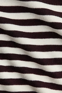 MAMA Ribbed Jersey Top