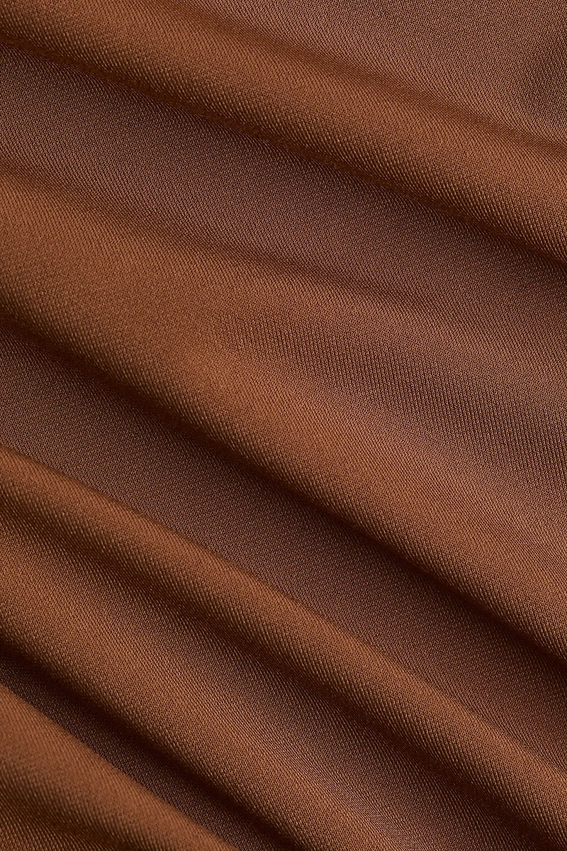 Haut en jersey à effet drapé