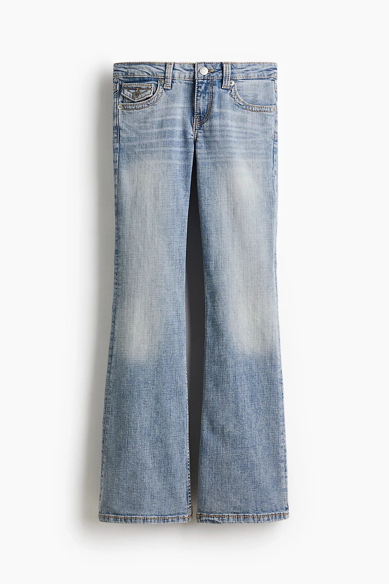 Flared Low Jeans