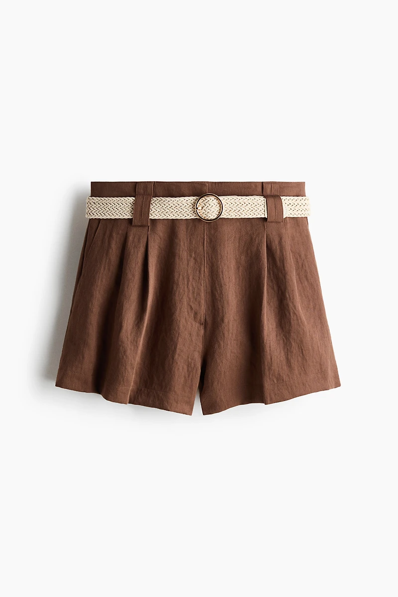 Dress Shorts with Belt