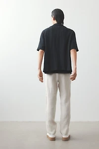 Pantalon classique en lin