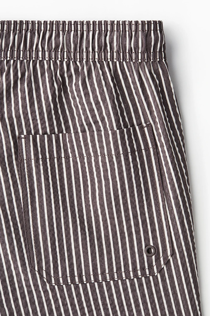 Seersucker Swim Shorts