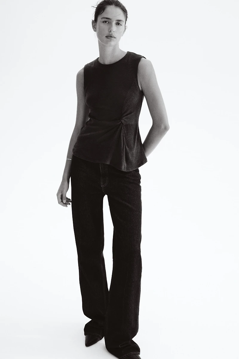 Twist-Detail Tank Top