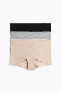 MAMA 3-pack Cotton Shortie Briefs