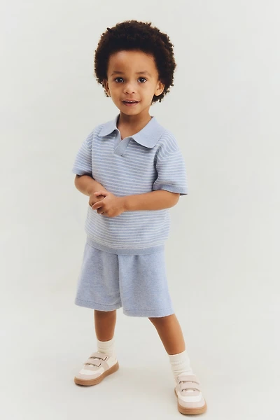 2-Piece Cotton-Knit Set