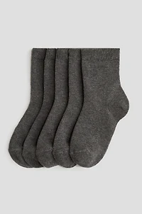 Lot de 5 paires chaussettes scolaires